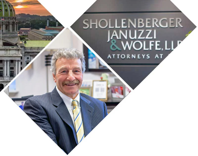 Karl Januzzi with brand logo